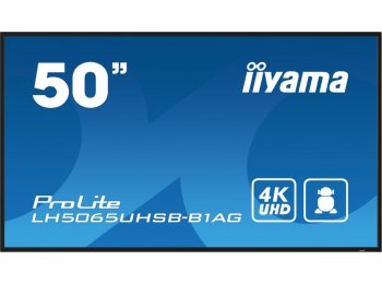 Monitor 50 cali LH5065UHSB-B1 AG, 24/7, VA, ANDROID 11, 4K, 800cd, iiSignage2, SDM, 2x HDMI, DP, 2x USB,2x 10W, RJ45, WiFi, 4/32GB, PION/POZIOM, 400x400(vesa)