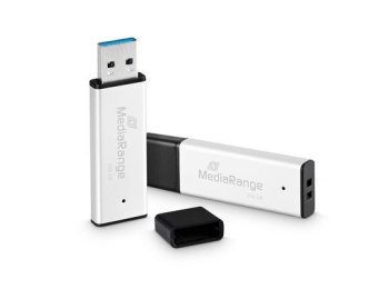 MediaRange MR1903 pamięć USB 256 GB USB Typu-A 3.2 Gen 1 (3.1 Gen 1) Czarny, Srebrny