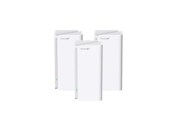 Tenda MX21 Pro(3-pack) Trójpasmowy (2,4 GHz / 5 GHz / 6 GHz) Wi-Fi 6 (802.11ax) Biały Wewnętrzne