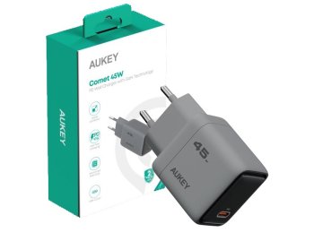 PA-C2 ładowarka sieciowa 1xUSB-C PD 45W 4A QC4+ PD3.0 AFC PPS FCP SCP SSCP
