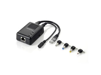 LevelOne POS-1002 rozgałęziacz sieciowy Obsługa PoE Czarny