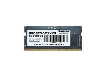 PATRIOT SIGNATURE SO-DIMM DDR5 16GB 5600MHz 1 Rank