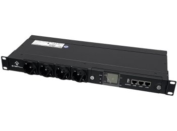 Listwa zasilająca SMART RACK 19" 1f - 8xC13+4xCEE7/5 monitoring środowiskowy i energii AVIZIO POWER