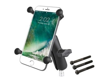 RAM MOUNT Uchwyt X-GRIP™ montowany do kierownicy motocykla ze śrubami M8 RAM-B-367-UN10U