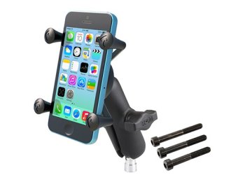RAM MOUNT Uchwyt X-GRIP™ montowany do kierownicy motocykla ze śrubami M8 RAM-B-367-UN7U
