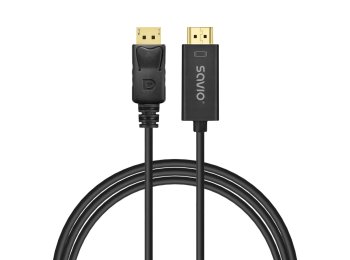 Kabel Display Port do HDMI 1,5m, CL-183