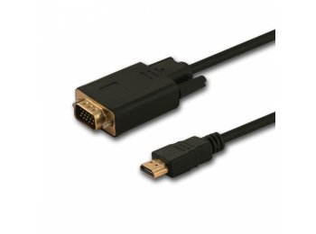 Kabel HDMI (M) - VGA (M) 1,8m CL-197