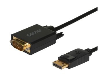 Kabel Display Port-VGA CL-203 1.8m