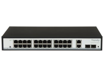 SWITCH POE TC-P3S028 SPEC:G/2422/AT/280 24-PORTOWY SFP TIANDY