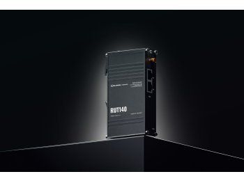 Router przemysłowy Teltonika RUT140 2x RJ45 100Mb/s, IP30