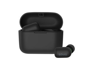 SAVIO BEZPRZEWODOWE SŁUCHAWKI BLUETOOTH 5.1 IPX5 TWS-09