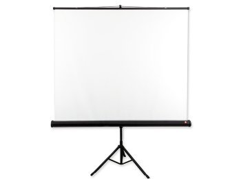 Ekran projekcyjny na stojaku AVTEK Tripod Standard 200 (rozwijane ręcznie; 200 x 200 cm; 1:1; 111”)