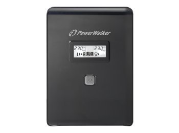 POWER WALKER UPS LINE-IN VI 2000 LCD 2000VA 2X SCHUKO+2X IEC C13, RJ11/45, USB, LCD