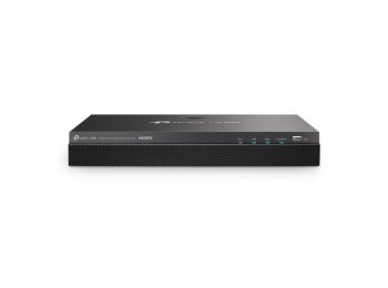 TP-Link VIGI NVR2008H-8MP Sieciowy Rejestrator Wideo (NVR) Czarny