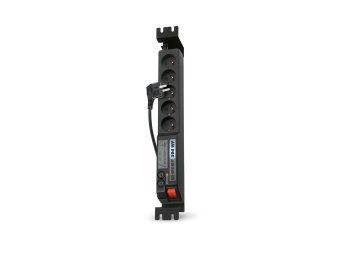Listwa przeciwprzepięciowa Acar 504WF EMI/RFI (3m ; czarny z blachą)