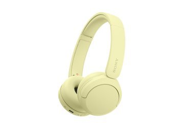 Słuchawki bezprzewodowe Sony WH-CH520 koloru żółtego