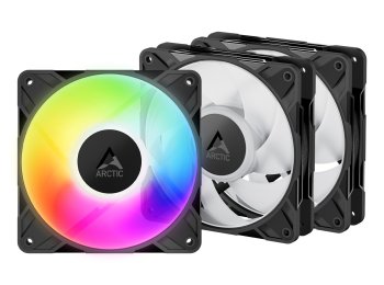 Wentylator ARCTIC LĂCo 120*120*25 P12 Pro A-RGB 3-pak
