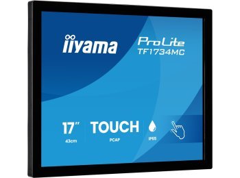 iiyama ProLite TF1734MC-B8X monitor komputerowy 43,2 cm (17") 1280 x 1024 px Ekran dotykowy