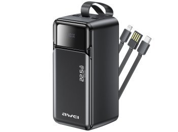 Powerbank 50000mAh 22,5W PA-107 PD 3xUSB