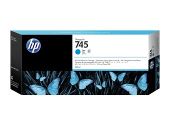HP Tusz nr 745A F9K03A Cyan 300ml