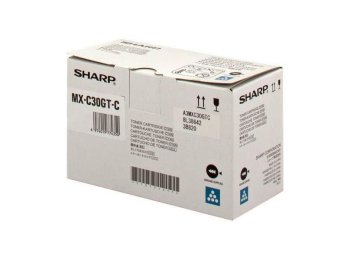 Sharp Toner MX-C30GTC Cyan 6K
