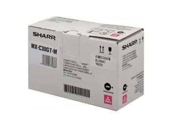 Sharp Toner MX-C30GTM Magenta 6K
