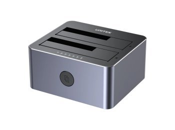UNITEK STACJA KLONUJĄCA DYSKI 2X SATA 2,5"/3,5" USB 5GBPS