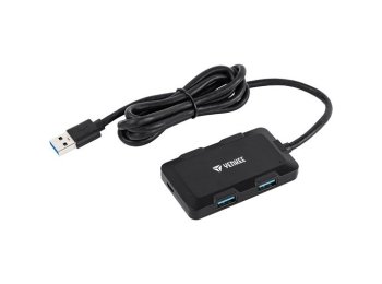Hub ładujący z 4 portami USB YHB 4341BK,