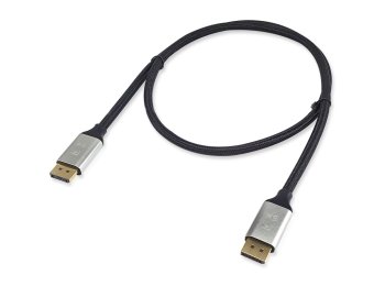Equip 119265 kabel DisplayPort 5 m Aluminium, Czarny