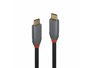 Lindy 36903 kabel USB USB 3.2 Gen 2 (3.1 Gen 2) 2 m USB C 20 Gbit/s 100 W Czarny