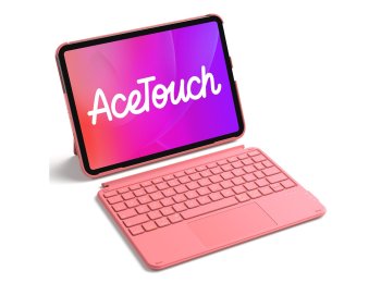 Inateck KB04122 27,9 cm (11") Folio Czerwony
