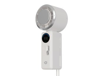 Conceptronic AERIVA03C osobista ręczna dmuchawa/wentylator Kremowy Wentylator ręczny
