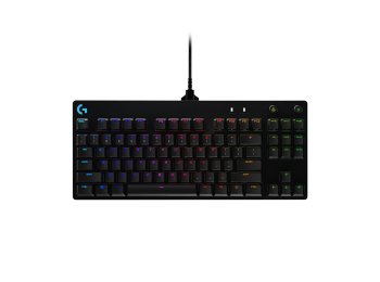 Klawiatura Logitech G915 LIGHTSPEED WRLS RGB MECH KB/GL CLICKY - CARBON US INTL