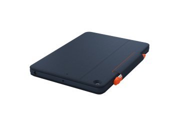 Logitech 920-010361 klawiatura do urządzeń mobilnych QWERTZ Niemiecki Smart Connector Niebieski