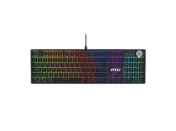 MSI FORGE GK320 RED US | Gaming keyboard | Wired | US | Mechanical RED Switches