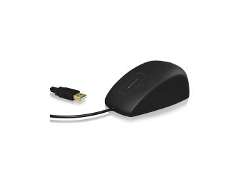 KeySonic KSM-5030M-B myszka Biuro Oburęczny USB Typu-A