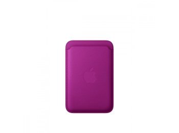Portfel z tkaniny FineWoven z MagSafe do iPhonea - magenta