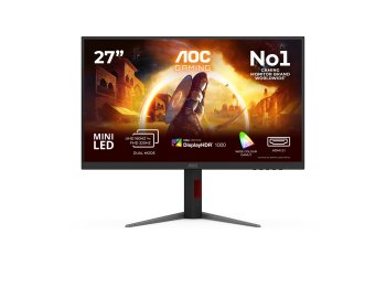 AOC G4 U27G4XM monitor komputerowy 68,6 cm (27") 3840 x 2160 px 4K Ultra HD LED Czarny, Czerwony