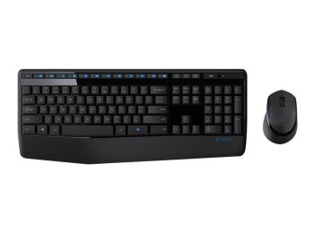 Klawiatura + mysz Logitech Wireless Combo MK345 - CZ & SK - 2.4GHZ 920-008351