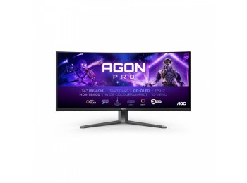 Monitor AG346UCD 34 cale 175Hz Curved QD-OLED HDMIx2 DP HAS Głośniki