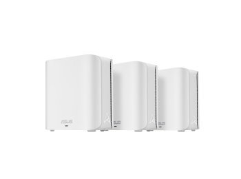 Router ASUS ZenWiFi BD4 Dual-band WiFi 7 Mesh 3600 Mbps, 3pk, Dual 2.5G Ports, Security and Parental Controls Included, Smart Home Master SSIDs