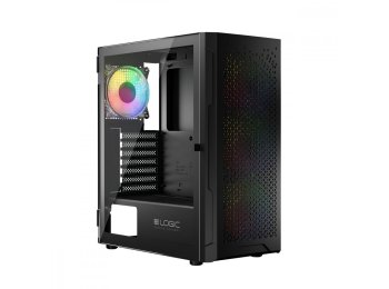 Obudowa Komputerowa LOGIC ARAMIS ARGB MIDI USB 3.0 Czarna