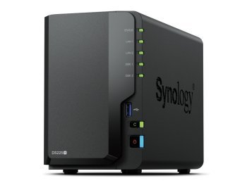 Serwer NAS DS225+ 2x0HDD J4125 2GB DDR4 1xGbE 1x2,5GbE 3Y
