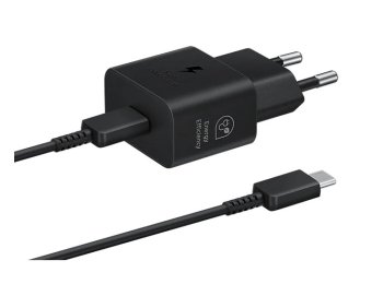 Ładowarka 25W Travel Adap EP-T2510 + kabel C Czarna