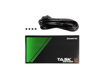 Chieftec Task TPS-500S moduł zasilaczy 500 W 24-pin ATX ATX Czarny