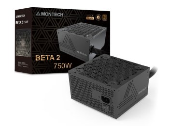 Montech BETA 2 moduł zasilaczy 750 W 20+4 pin ATX ATX Czarny