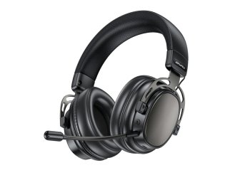 Słuchawki nauszne AT36 bluetooth 5.4 mikrofon czarne