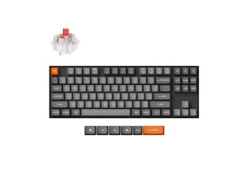 Keychron K8 Max klawiatura Uniwersalne USB + RF Wireless + Bluetooth Czarny