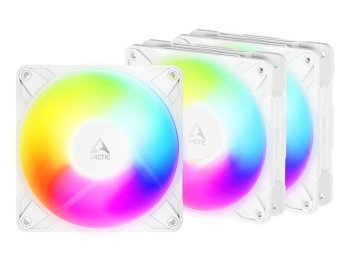 ARCTIC Freezer P12 Pro Reverse A-RGB (White) - 3 Pack Obudowa komputera Wentylator 12 cm Biały 3 szt.