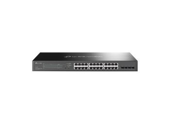 TP-Link Omada TL-SG2428P Zarządzany L2/L2+ Gigabit Ethernet (10/100/1000) Obsługa PoE 1U Czarny